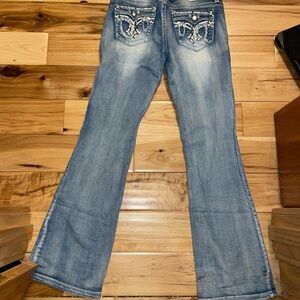 Stylish Light Blue Boot Cut Women's Jeans